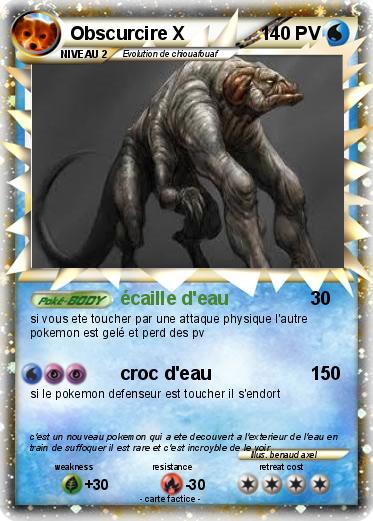 Pokemon Obscurcire X