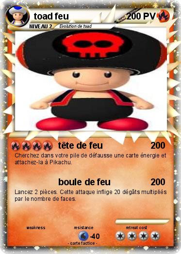 Pokemon toad feu