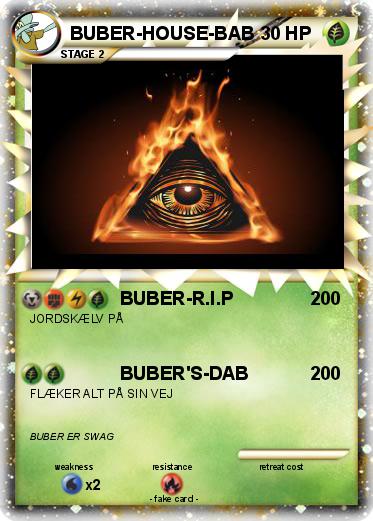 Pokemon BUBER-HOUSE-BAB