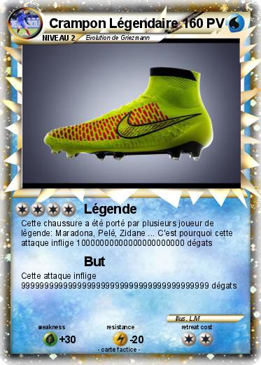 Pokemon Crampon Légendaire