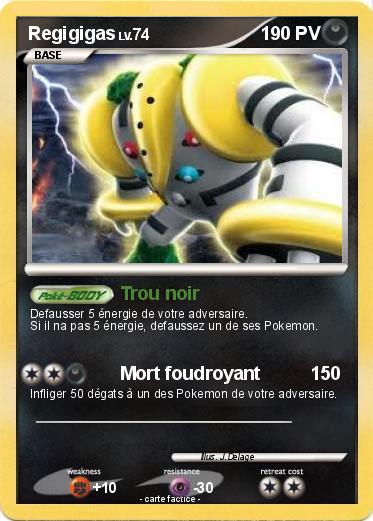 Pokemon Regigigas