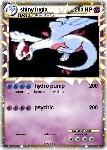 Pokemon shiny lugia