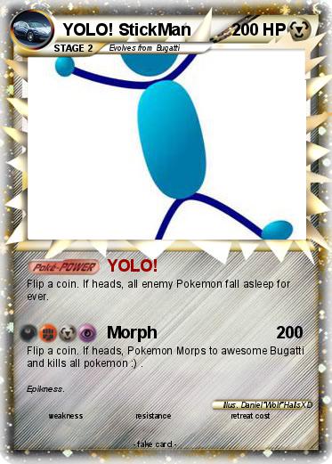 Pokemon YOLO! StickMan