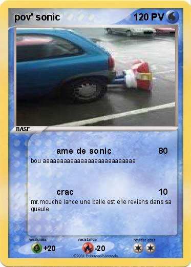 Pokemon pov' sonic