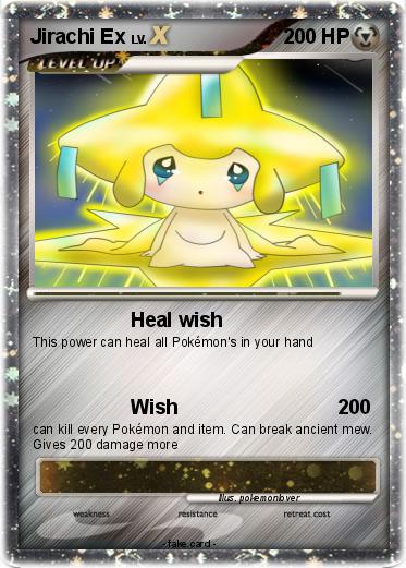 Pokemon Jirachi Ex
