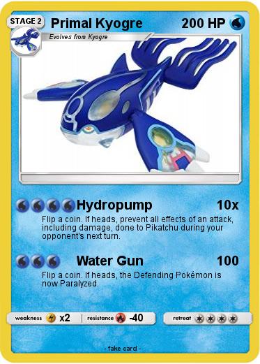 Pokemon Primal Kyogre