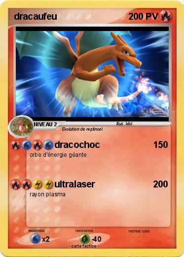 Pokemon dracaufeu