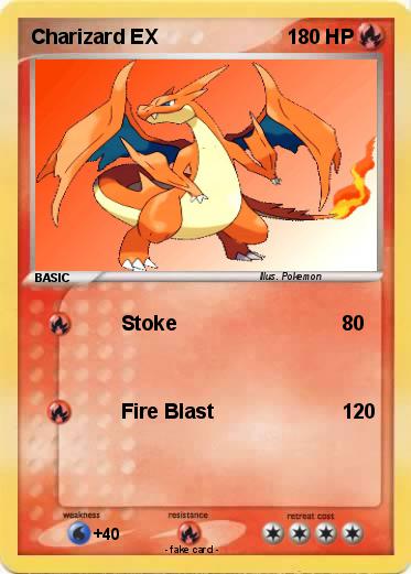 Pokemon Charizard EX