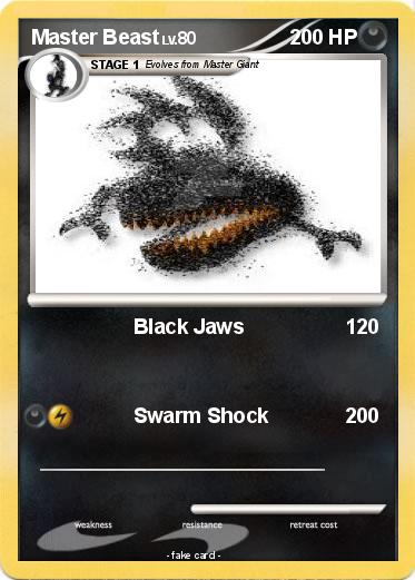 Pokemon Master Beast