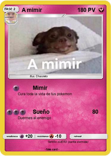 Pokemon A mimir