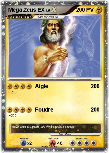 Pokemon Mega Zeus EX