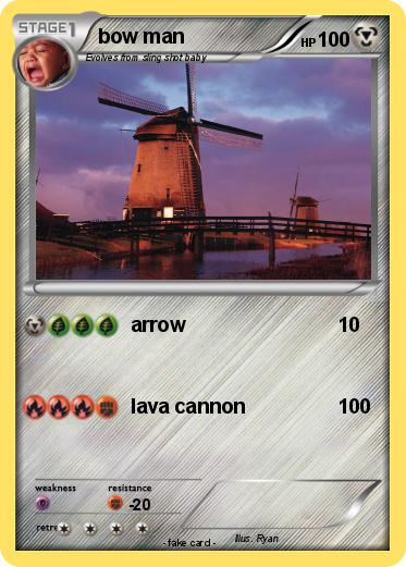 Pokemon bow man