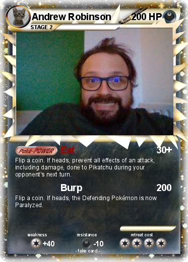 Pokemon Andrew Robinson