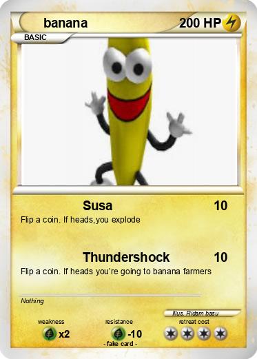 Pokemon banana