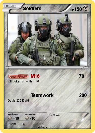 Pokemon Soldiers