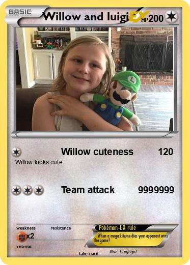 Pokemon Willow and luigi