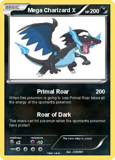 Pokemon Mega Charizard X