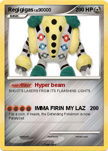 Pokemon Regigigas