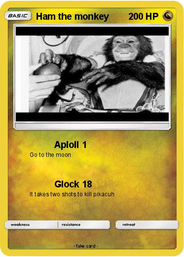 Pokemon Ham the monkey