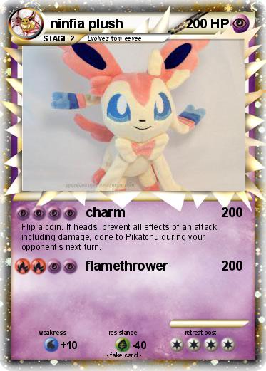 Pokemon ninfia plush