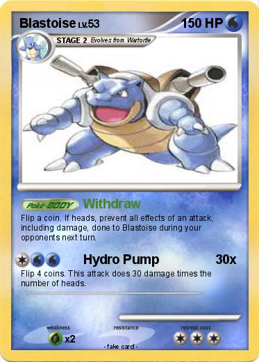 Pokemon Blastoise
