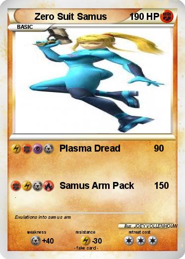 Pokemon Zero Suit Samus