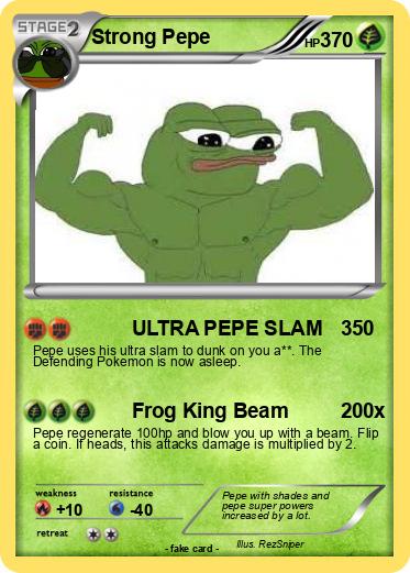 Pokemon Strong Pepe