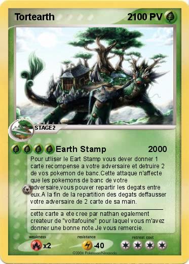 Pokemon Tortearth                            2       