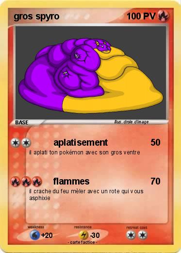 Pokemon gros spyro