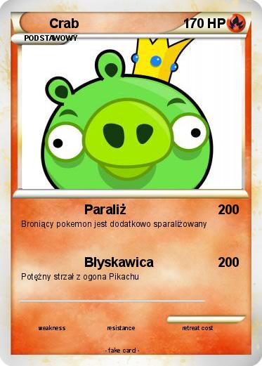 Pokemon Crab