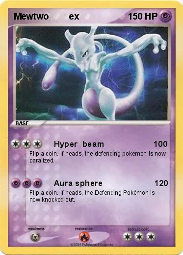 Pokemon Mewtwo        ex