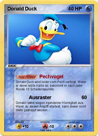 Pokemon Donald Duck