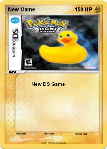 Pokemon New Game