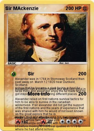 Pokemon Sir MAckenzie