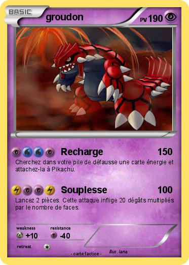 Pokemon groudon