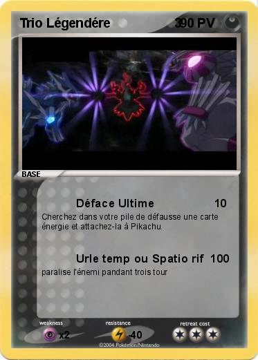 Pokemon Trio Légendére                  3