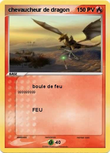 Pokemon chevaucheur de dragon