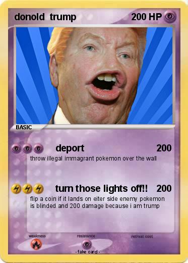 Pokemon donold  trump