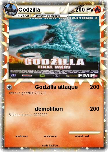 Pokemon Godzilla