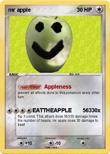 Pokemon mr apple
