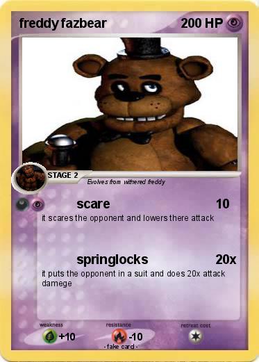 Pokemon freddy fazbear