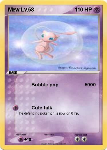 Pokemon Mew Lv.68