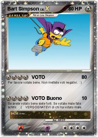 Pokemon Bart Simpson