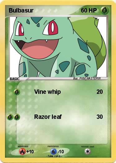 Pokemon Bulbasur