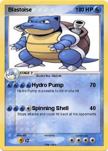 Pokemon Blastoise