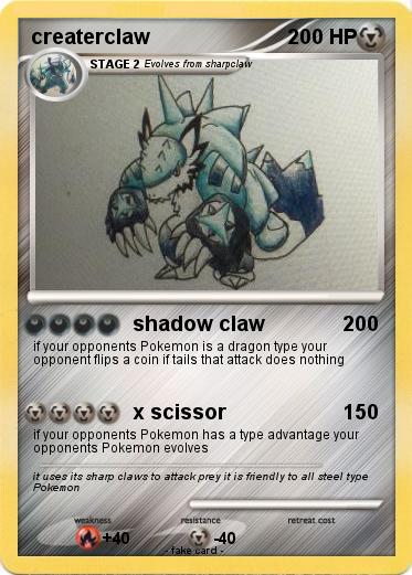 Pokemon createrclaw