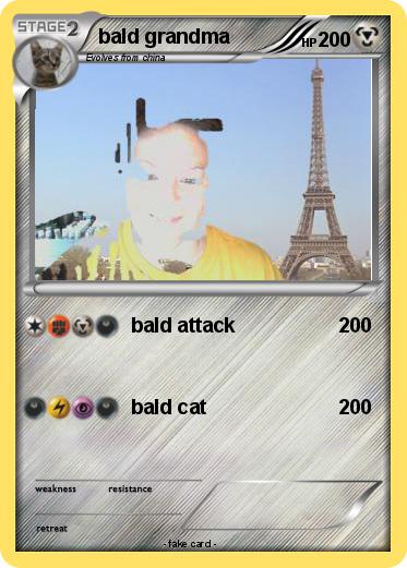 Pokemon bald grandma