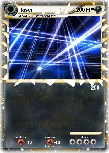 Pokemon laser