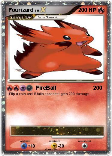 Pokemon Fourizard