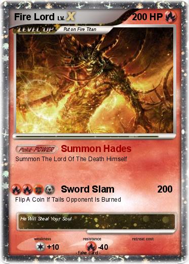 Pokemon Fire Lord